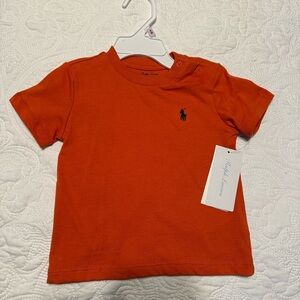 Ralph Lauren Kids Orange T-Shirt